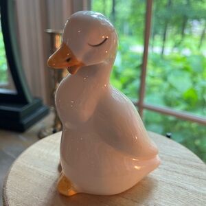 Ceramic Duck Figurine
